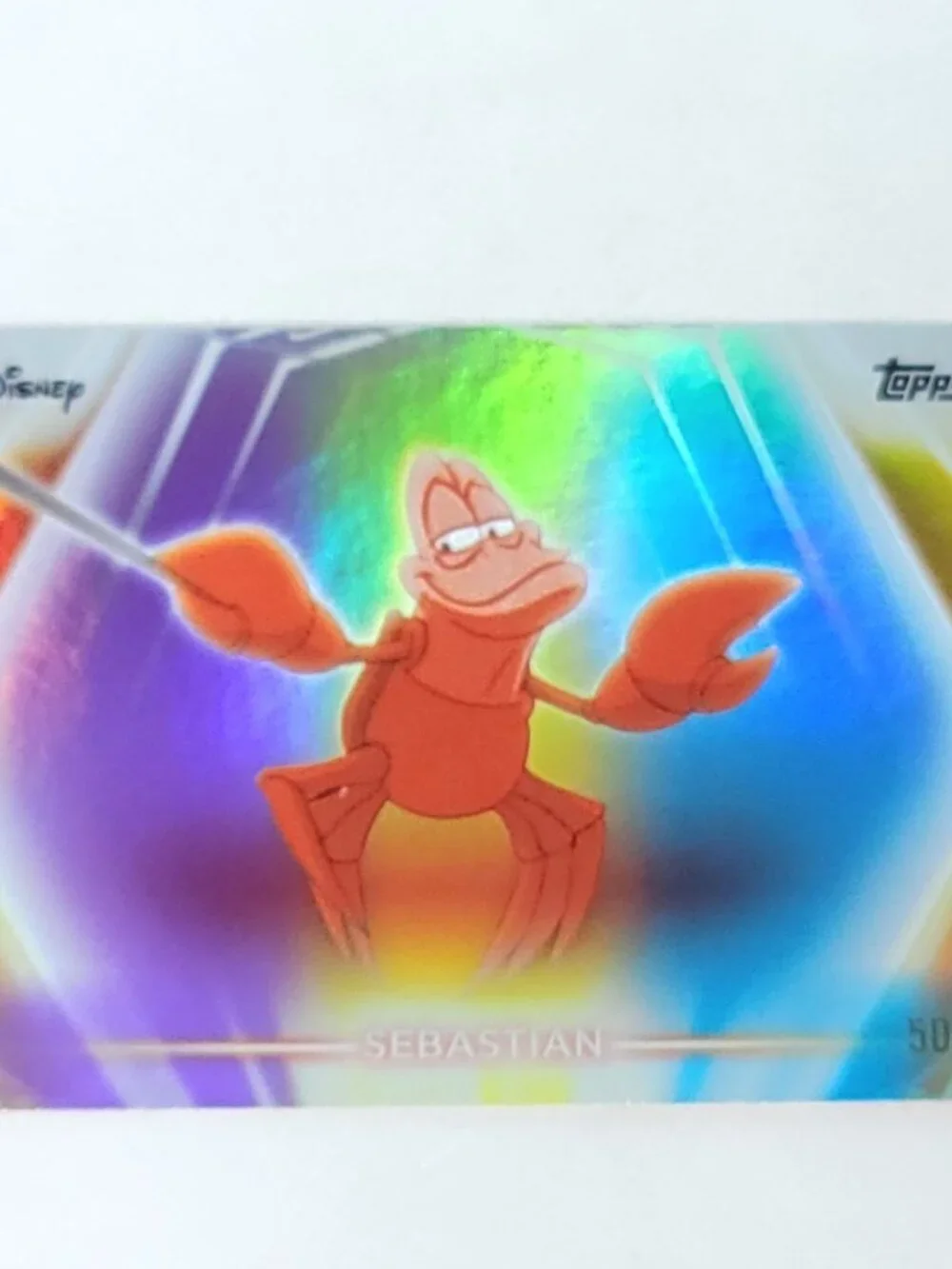 Sebastian Topps 2026 Disney Neon Holo Parallel Refractor Limited 50/99 - Picture 1 of 4